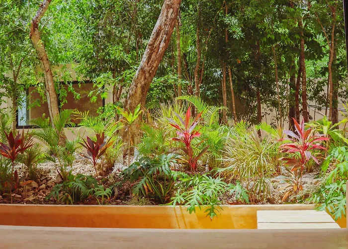 Apartment 1st Flr Chic Jungle - Priv Pool Steam & Gym
