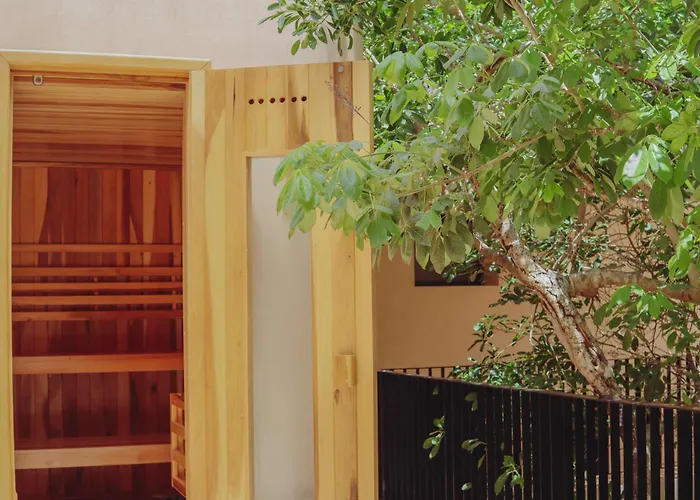 1st Flr Chic Jungle - Priv Pool Steam & Gym Apartment Tulum